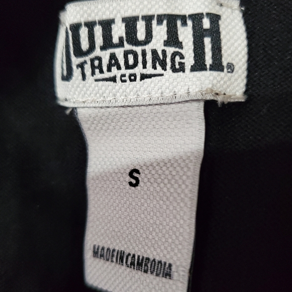 Duluth Trading Co. BLACK Shiftless Duster Sweater - Picture 6 of 6